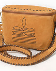 American Darling Crossbody Genuine Suede Leather Women Bag Western Handbag Purse