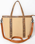 American Darling Tote Hand Tooled Saddle Blanket Genuine Leather Women Bag Western Handbag Purse