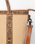American Darling Tote Hand Tooled Saddle Blanket Genuine Leather Women Bag Western Handbag Purse