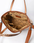 American Darling Tote Hand Tooled Saddle Blanket Genuine Leather Women Bag Western Handbag Purse