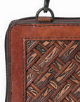 American Darling Crossbody Genuine Leather Weaved Women Bag Western Handbag Purse