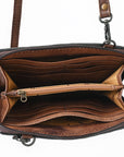 American Darling Crossbody Genuine Leather Weaved Women Bag Western Handbag Purse