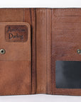 American Darling Western Genuine Leather Handbag Purse Wallet Bag For Women Girl