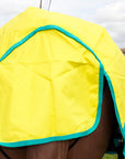 Hilason 1200D Winter Waterproof Turnout Horse Blanket Belly Wrap Yellow