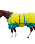 Hilason 1200D Winter Waterproof Turnout Horse Blanket Belly Wrap Yellow