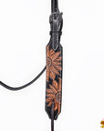 HILASON Western Horse Hand Carved American Leather Breast Collar Headstall