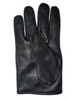 HILASON Genuine Leather Men's Driving Show Right Hand Glove Black