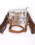 American Darling Crossbody Genuine Leather women bag western handbag purse