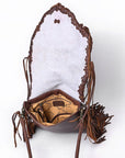 American Darling Crossbody Hair-On Genuine Leather Women Bag Western Handbag Purse