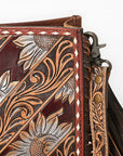 American Darling Hand Tooled Genuine Leather Women Bag Western Handbag Purse
