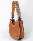 American Darling Hobo Suede Hand Tooled Genuine Leather Women Bag Western Handbag Purse