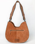 American Darling Hobo Suede Hand Tooled Genuine Leather Women Bag Western Handbag Purse