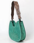 American Darling Hobo Suede Hand Tooled Genuine Leather Women Bag Western Handbag Purse