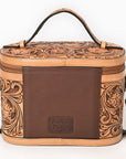 American Darling Jewelry Case Hand Tooled Genuine Leather Women Bag Western Handbag Purse