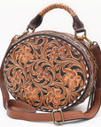 American Darling Canteen Bag Beautifully Hand Tooled Leather women
