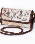 American Darling Crossbody Hair-On Genuine Leather Women Bag Western Handbag Purse