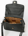 American Darling Briefcase Crocodile Embossed Genuine Leather Women Bag Western Handbag Purse