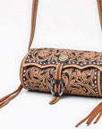 American Darling Organiser Bag Beautifully Hand Tooled Leather women