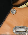 15 In Hilason Western Horse Treeless Trail Genuine American Leather Saddle Tan