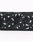 American Darling Wallet Hand Tooled Genuine Leather women bag western handbag purse