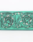 American Darling Wallet Hand Tooled Genuine Leather women bag western handbag purse
