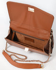 Never Mind Crossbody Fringes Genuine Leather Women Bag Western Handbag Purse