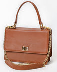 Never Mind Crossbody Genuine Leather Women Bag Western Handbag Purse