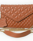 Never Mind Crossbody Genuine Leather Women Bag Western Handbag Purse