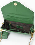 Never Mind Crossbody Genuine Leather Women Bag Western Handbag Purse