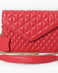 Never Mind Crossbody Genuine Leather Women Bag Western Handbag Purse