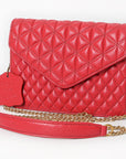 Never Mind Crossbody Genuine Leather Women Bag Western Handbag Purse