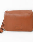 Never Mind Crossbody Genuine Leather Women Bag Western Handbag Purse