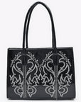 American Darling Tote Bag Beautifully Embosed Leather women