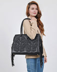 American Darling Tote Bag Beautifully Embosed Leather women