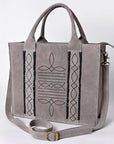 American Darling Tote Genuine Suede Leather women bag western handbag
