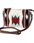 American Darling Cross Body Saddle Blanket Genuine Leather women bag western handbag purse