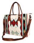 American Darling Tote Saddle Blanket Genuine Leather women bag western handbag purse