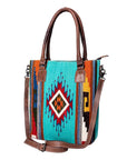 American Darling Tote Saddle Blanket Genuine Leather women bag western handbag purse