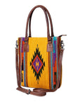 American Darling Tote Saddle Blanket Genuine Leather women bag western handbag purse