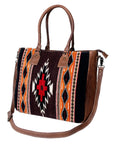 American Darling Tote Saddle Blanket Genuine Leather women bag western handbag purse