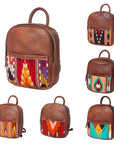 American Darling Backpack Saddle Blanket Genuine Leather women bag western handbag purse
