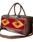 American Darling Duffel Saddle Blanket Genuine Leather women bag western handbag purse