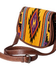 American Darling Cross Body Saddle Blanket Genuine Leather women bag western handbag purse