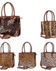 American Darling ADBG1021A Hobo Hair-On Genuine Leather women bag western handbag purse