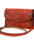 American Darling Wallet Hand Tooled Genuine Leather women bag western handbag purse