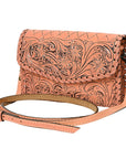 American Darling Wallet Hand Tooled Genuine Leather women bag western handbag purse
