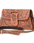 American Darling Wallet Hand Tooled Genuine Leather women bag western handbag purse