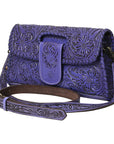 American Darling Wallet Hand Tooled Genuine Leather women bag western handbag purse