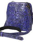 American Darling Cross Body Hand Tooled Genuine Leather women bag western handbag purse