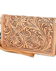 American Darling Clutch Hand Tooled Genuine Leather women bag western handbag purse